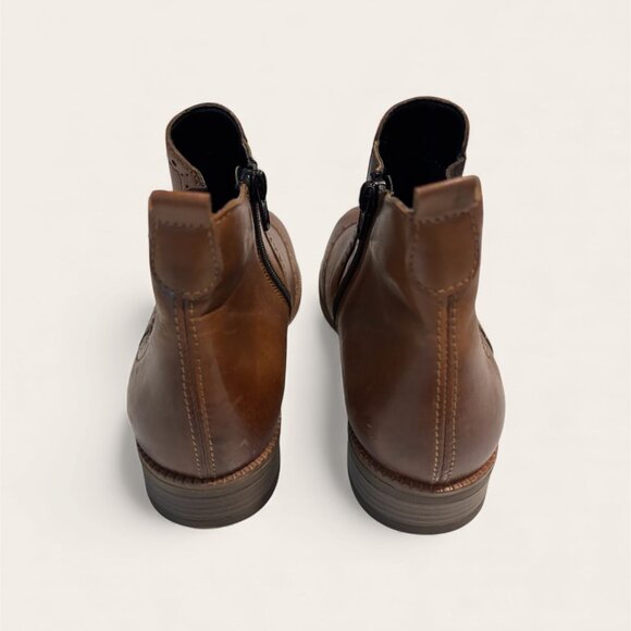 Remonte Chelsea Brogue Ankle Booties | EU 38 (US 7.5) NEW without box - Picture 4 of 5